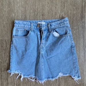 Oak + Fort size small denim skirt EUC